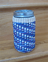 twill mason jar