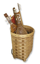 Basket of dulcimers